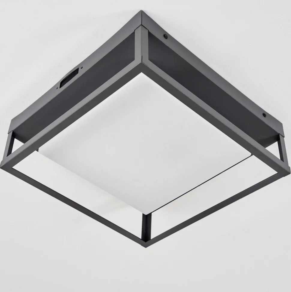 Plafonnier Exterieurnonza Led Anthracite, 1 Lumiere