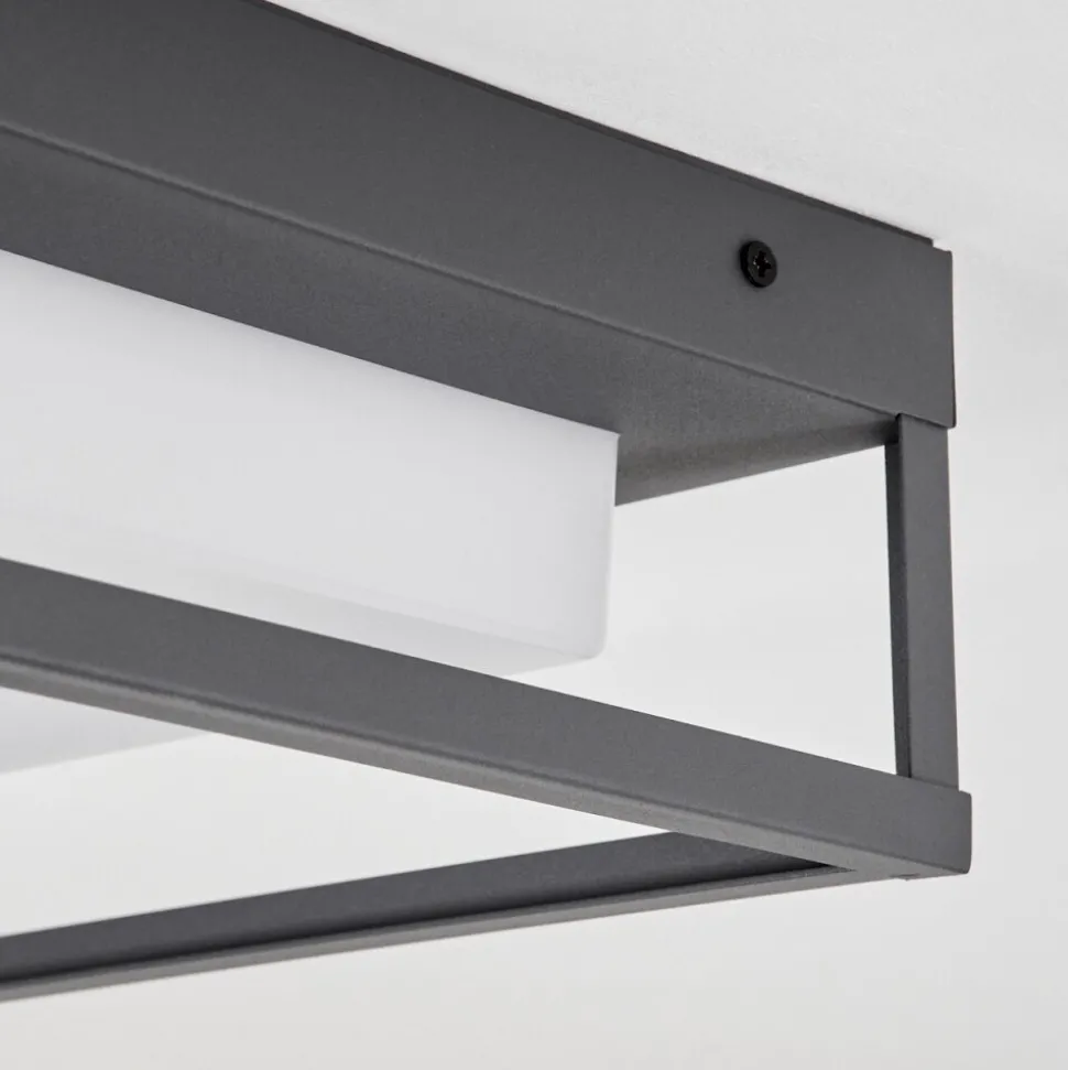 Plafonnier Exterieurnonza Led Anthracite, 1 Lumiere