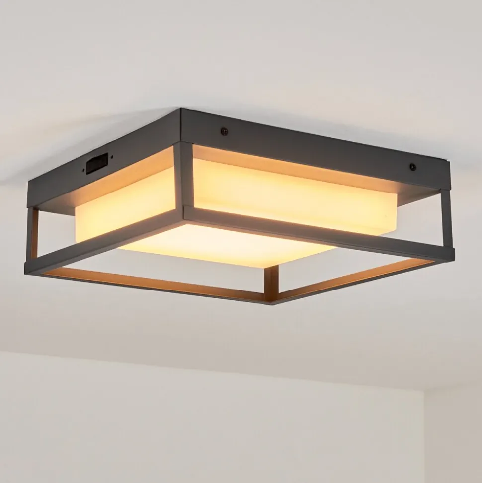 Plafonnier Exterieurnonza Led Anthracite, 1 Lumiere