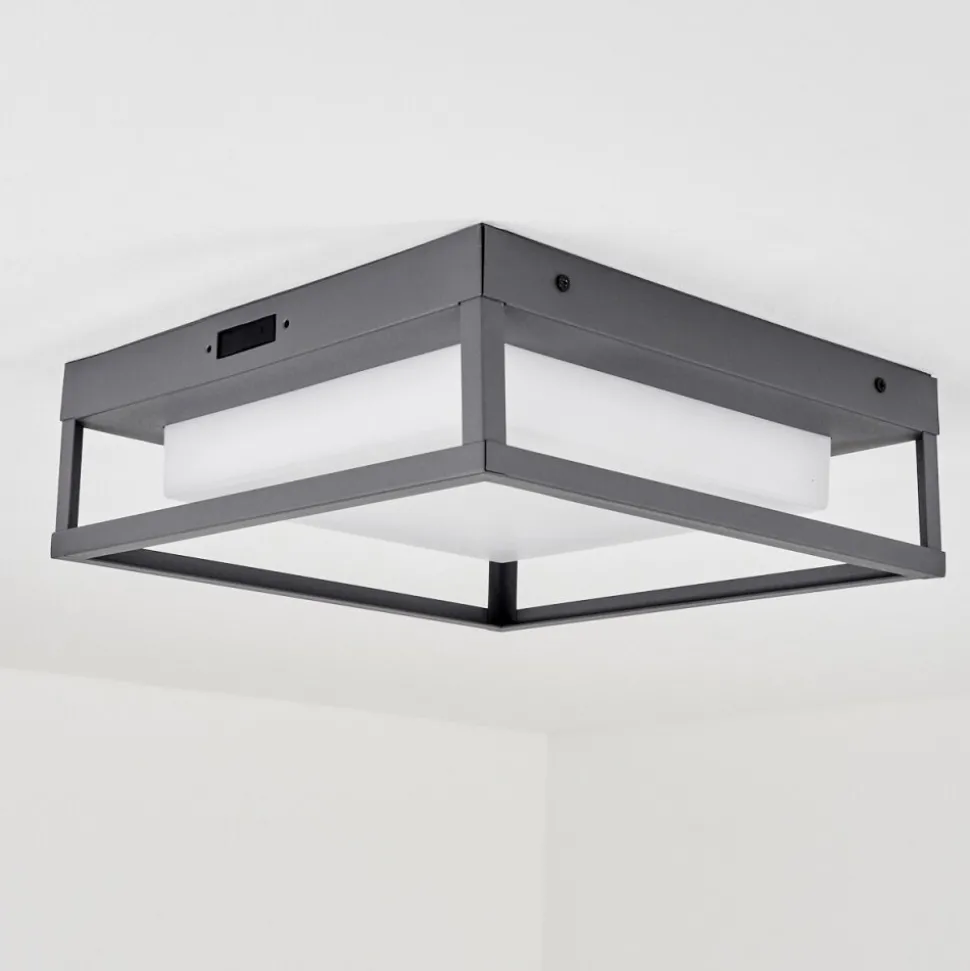 Plafonnier Exterieurnonza Led Anthracite, 1 Lumiere