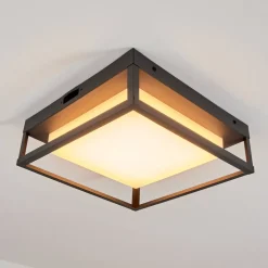 Plafonnier Exterieurnonza Led Anthracite, 1 Lumiere