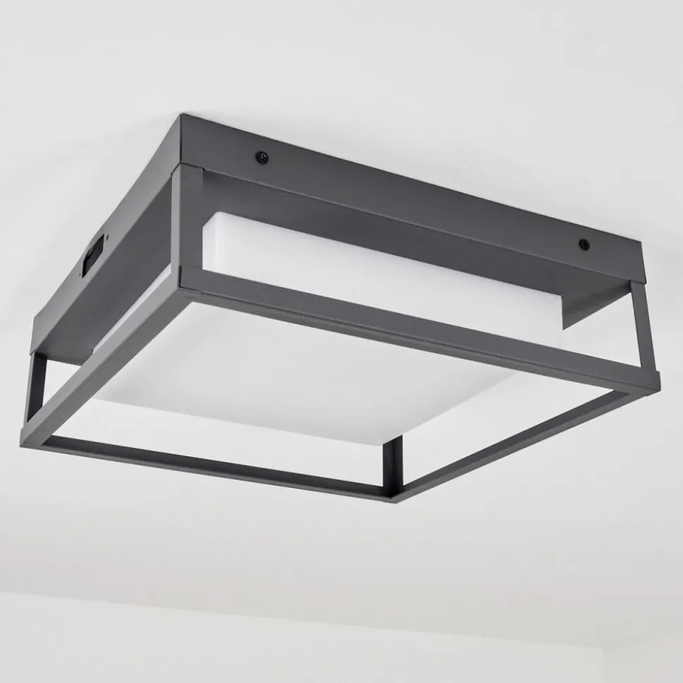 Plafonnier Exterieurnonza Led Anthracite, 1 Lumiere