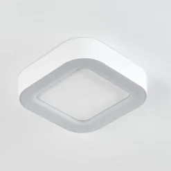 Plafonnier Exterieurpaleroo Led Blanc, 1 Lumiere
