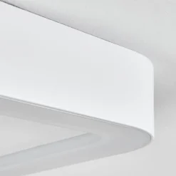 Plafonnier Exterieurpaleroo Led Blanc, 1 Lumiere