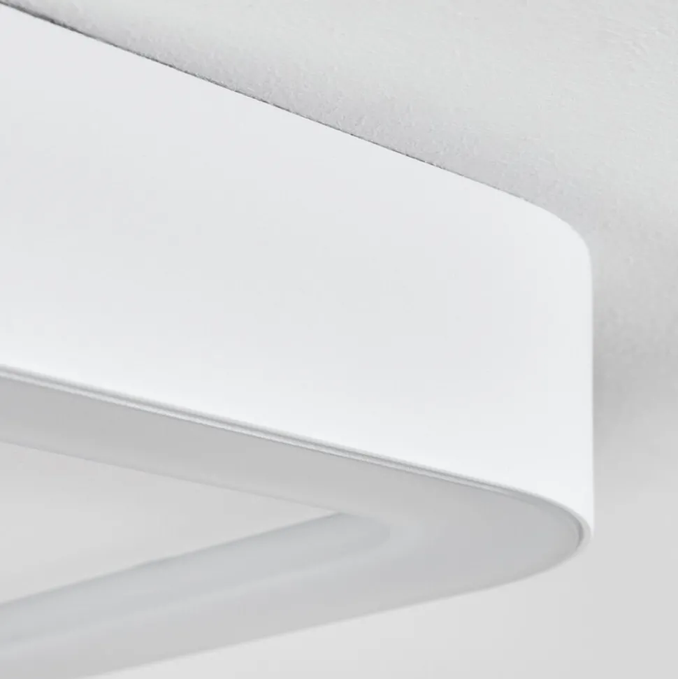 Plafonnier Exterieurpaleroo Led Blanc, 1 Lumiere