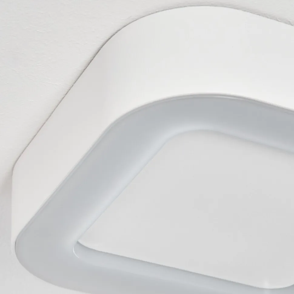 Plafonnier Exterieurpaleroo Led Blanc, 1 Lumiere
