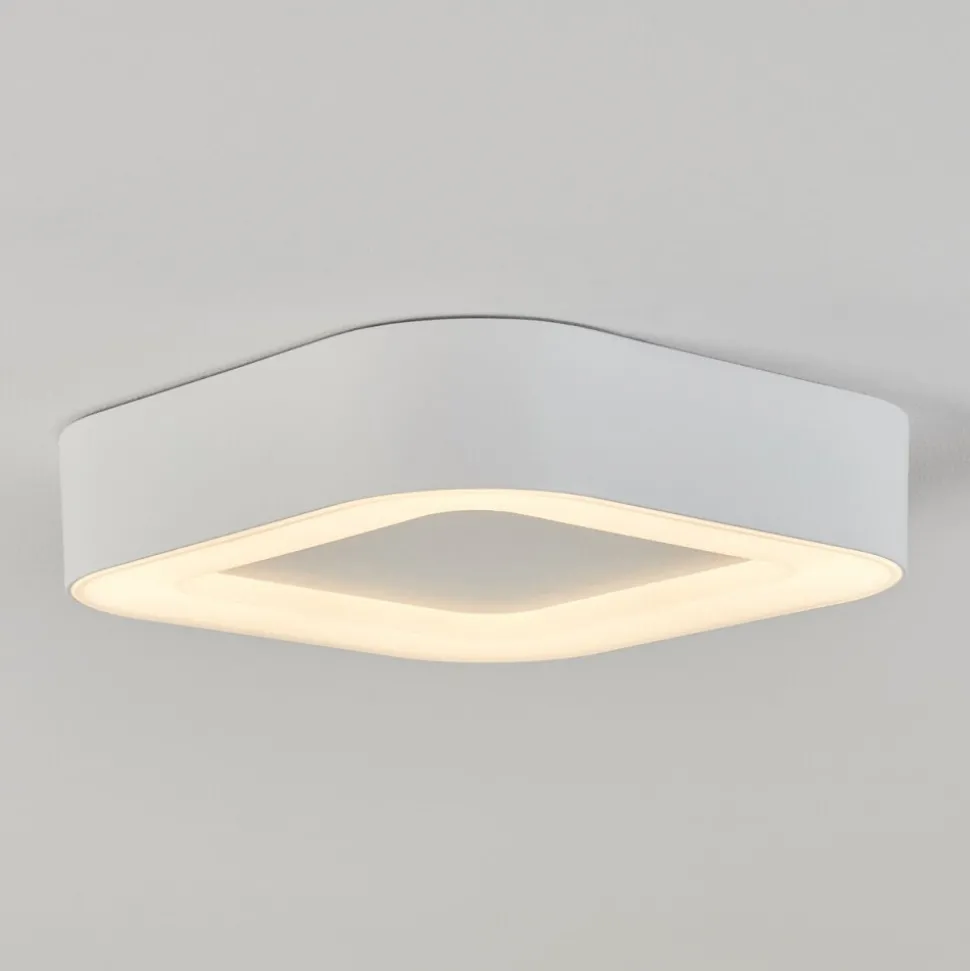 Plafonnier Exterieurpaleroo Led Blanc, 1 Lumiere