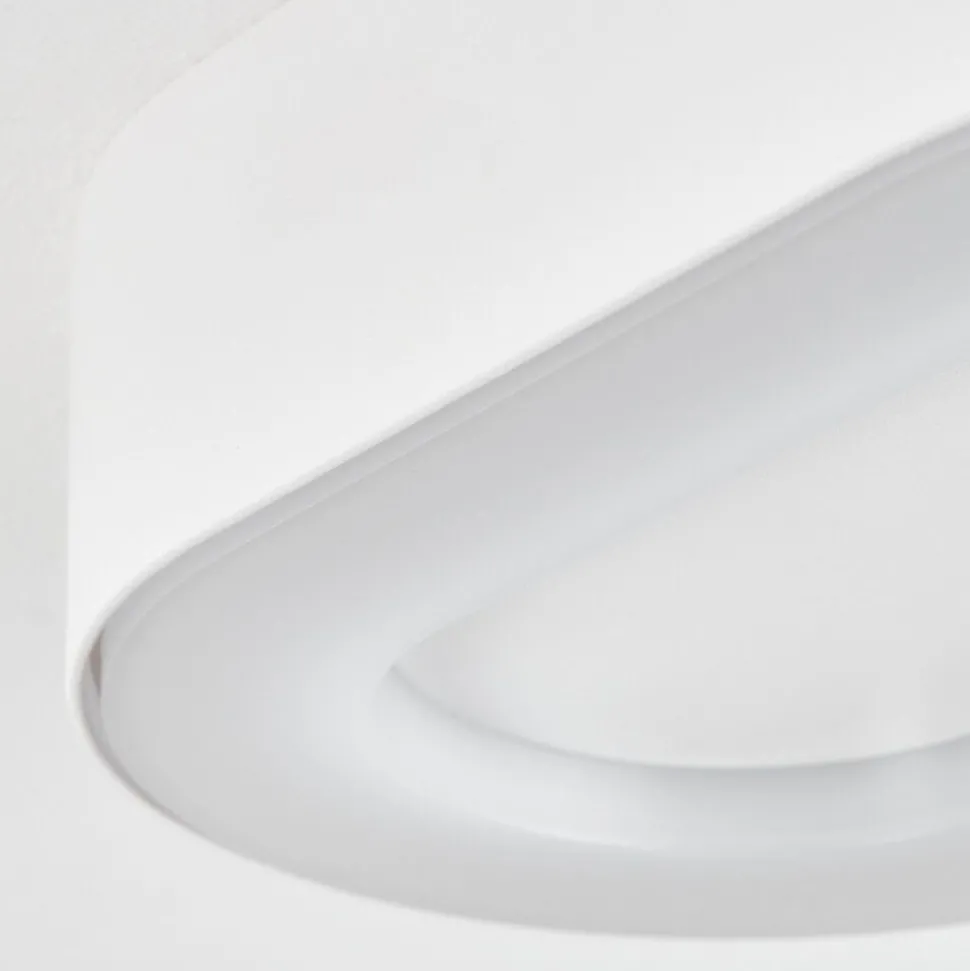 Plafonnier Exterieurpaleroo Led Blanc, 1 Lumiere