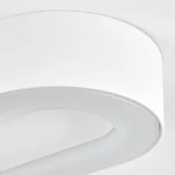 Plafonnier Exterieurpaleroo Led Blanc, 1 Lumiere