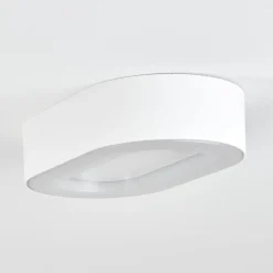 Plafonnier Exterieurpaleroo Led Blanc, 1 Lumiere