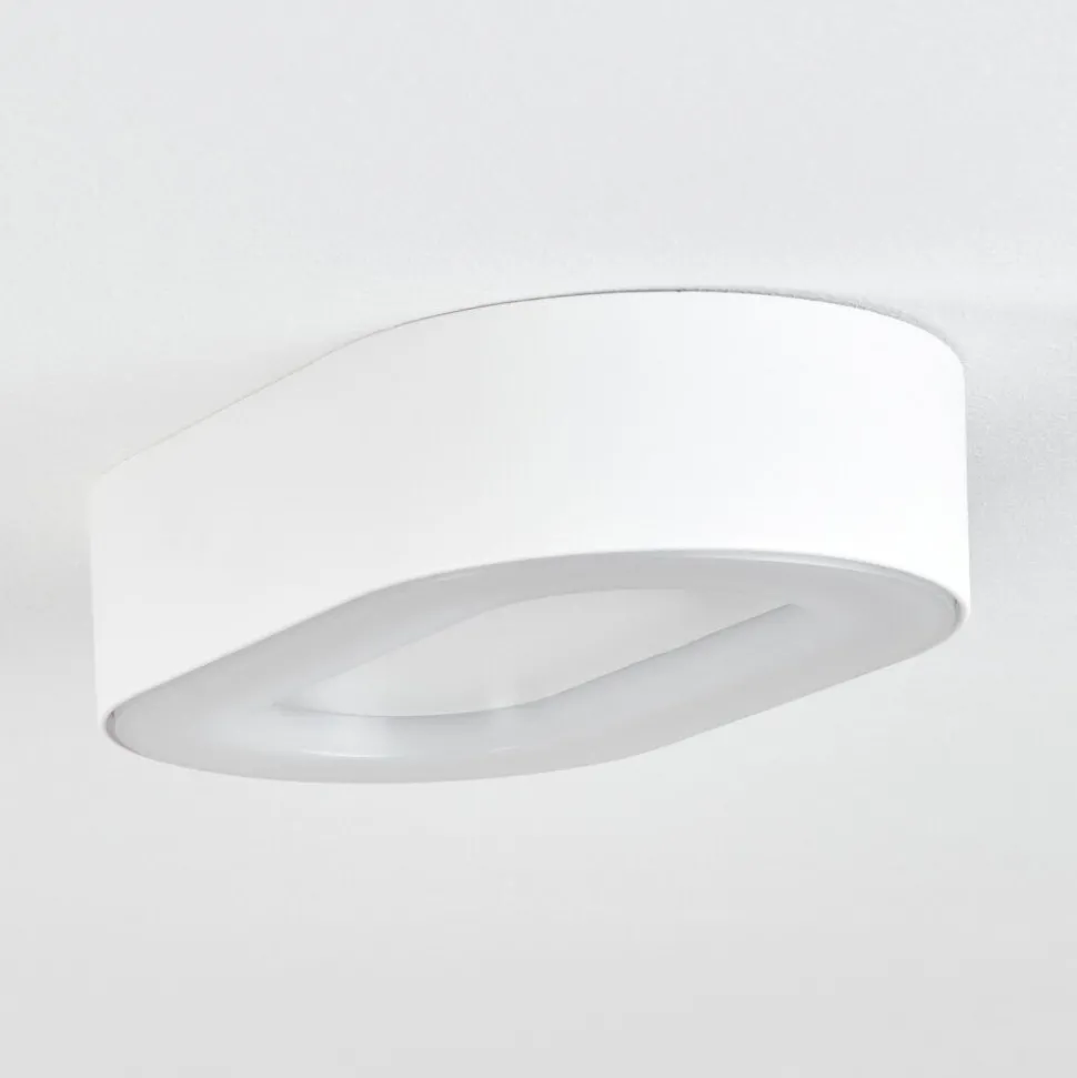 Plafonnier Exterieurpaleroo Led Blanc, 1 Lumiere