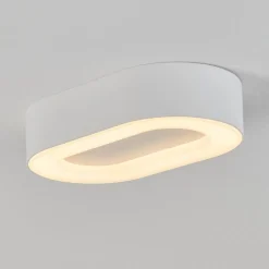 Plafonnier Exterieurpaleroo Led Blanc, 1 Lumiere
