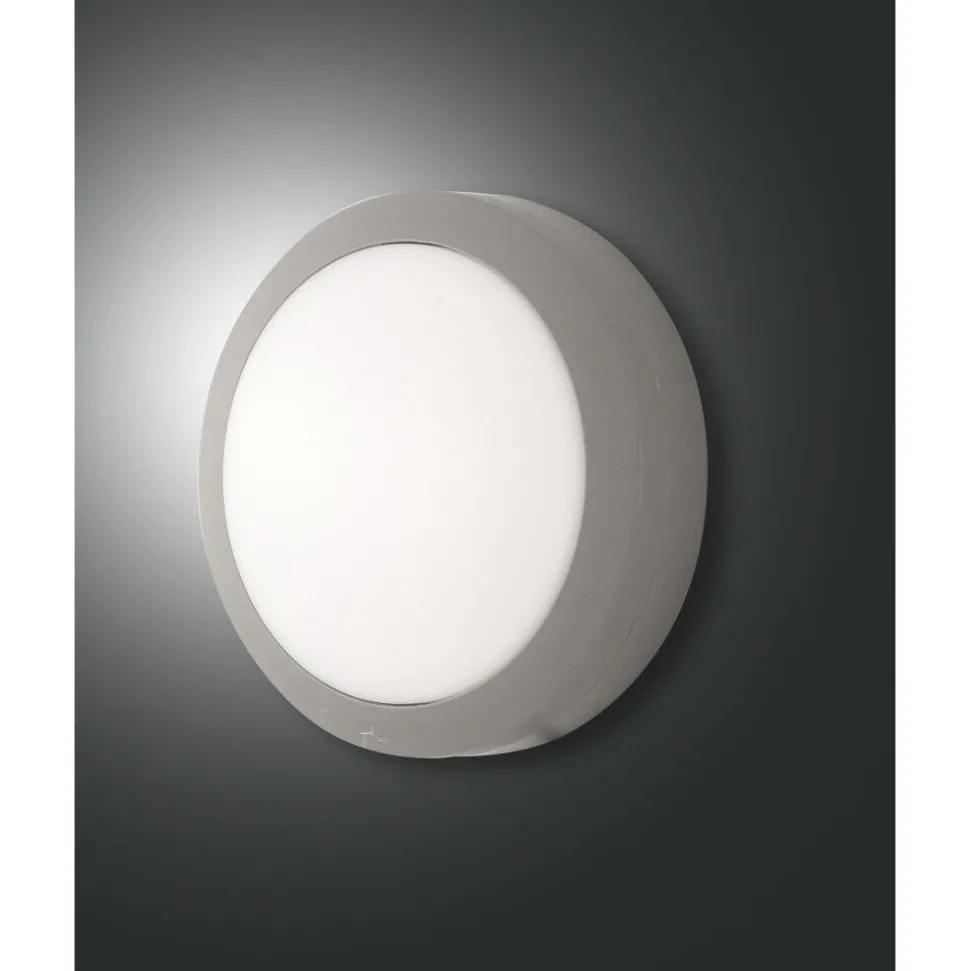 Plafonnier Fabas Luce Axel Gris, 1 Lumiere