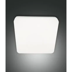 Plafonnier Fabas Luce Folk Blanc, 1 Lumiere