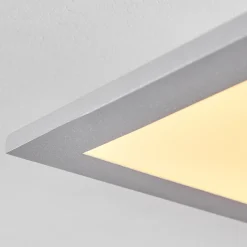 Plafonnier Farc Led Argente, 1 Lumiere, Telecommandes