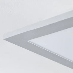 Plafonnier Farc Led Argente, 1 Lumiere, Telecommandes