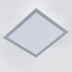 Plafonnier Farc Led Argente, 1 Lumiere, Telecommandes