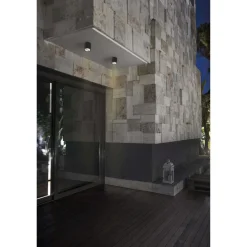 Plafonnier Faro Barcelona Goz Led Gris, 1 Lumiere