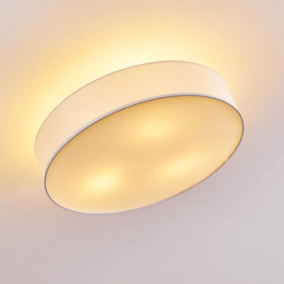Plafonnier Foggia Nickel Mat, 3 Lumieres