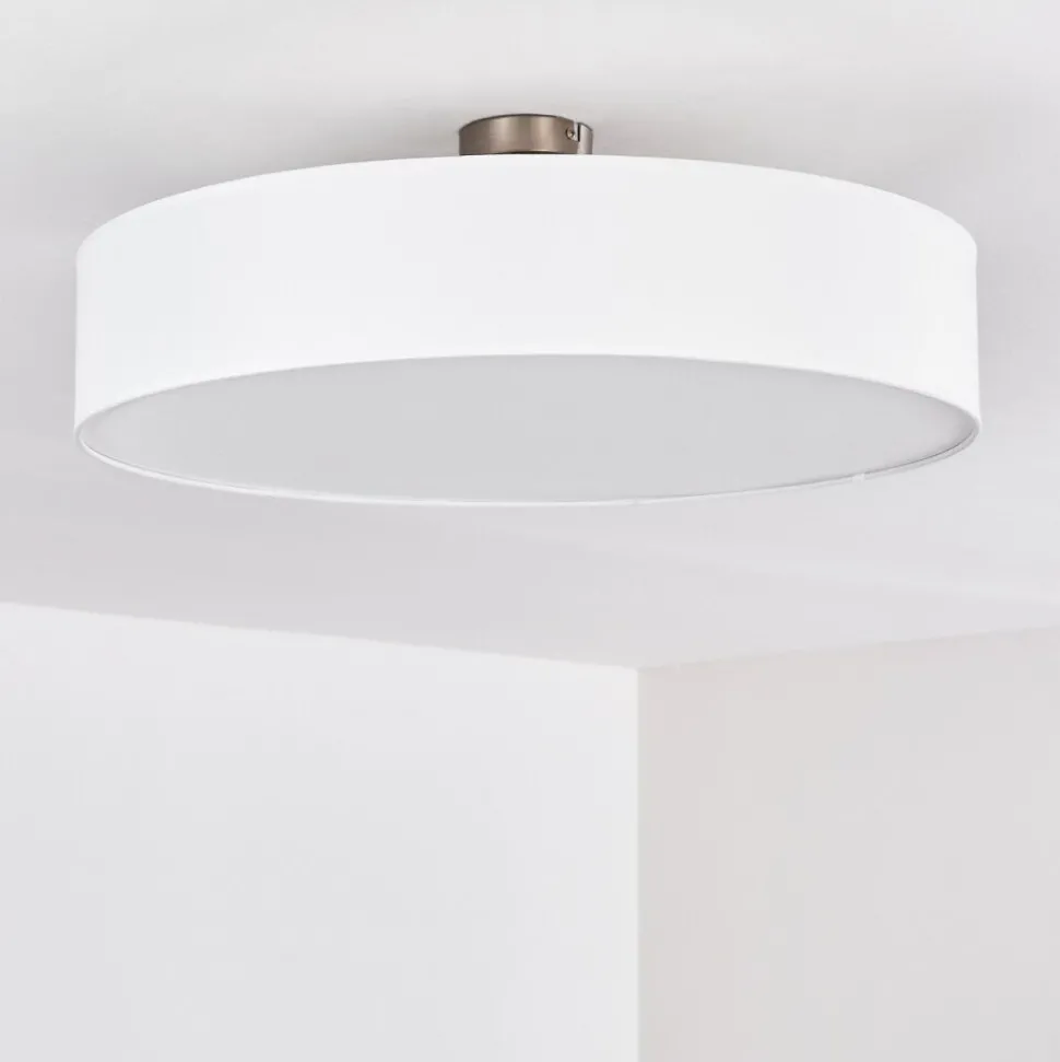 Plafonnier Foggia Nickel Mat, 3 Lumieres