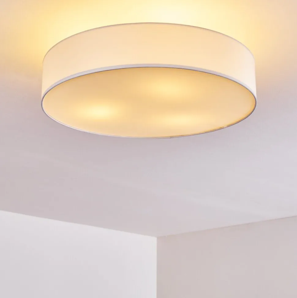 Plafonnier Foggia Nickel Mat, 3 Lumieres