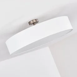 Plafonnier Foggia Nickel Mat, 3 Lumieres