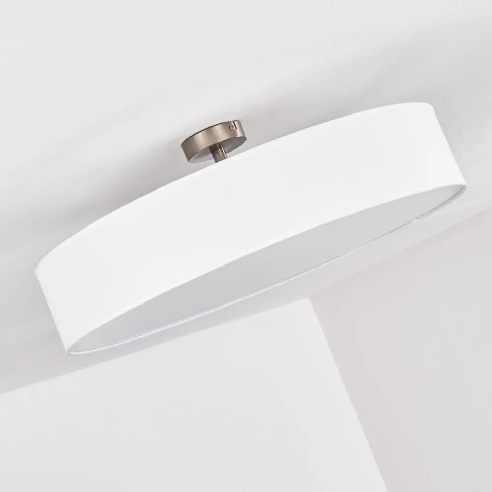 Plafonnier Foggia Nickel Mat, 3 Lumieres