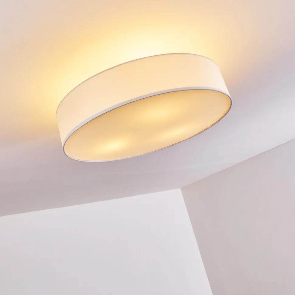Plafonnier Foggia Nickel Mat, 3 Lumieres
