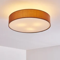 Plafonnier Foggia Nickel Mat, 3 Lumieres