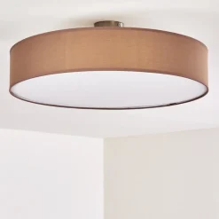 Plafonnier Foggia Nickel Mat, 3 Lumieres