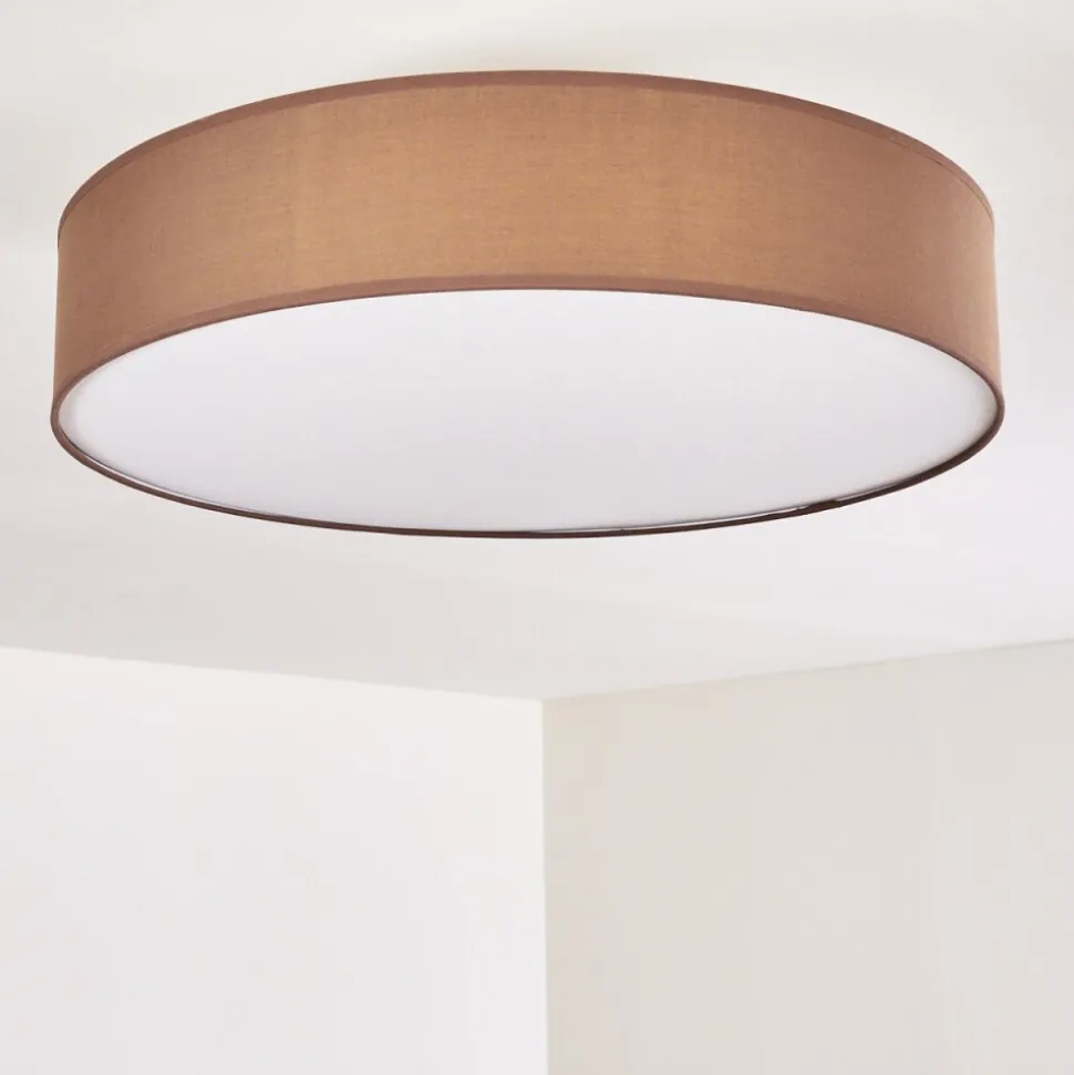 Plafonnier Foggia Nickel Mat, 3 Lumieres