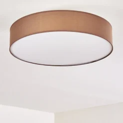 Plafonnier Foggia Nickel Mat, 3 Lumieres