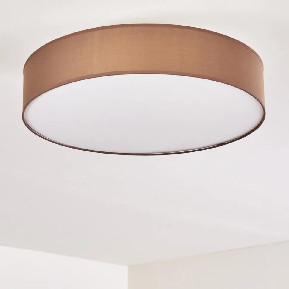 Plafonnier Foggia Nickel Mat, 3 Lumieres
