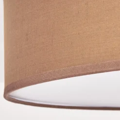 Plafonnier Foggia Nickel Mat, 3 Lumieres