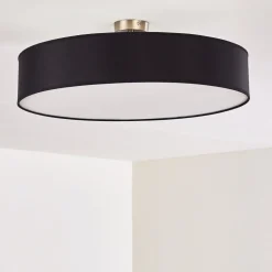 Plafonnier Foggia Nickel Mat, 3 Lumieres