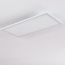 Plafonnier Gallitos Led Blanc, 1 Lumiere, Telecommandes, Changeur De Couleurs