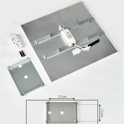Plafonnier Gallitos Led Blanc, 1 Lumiere, Telecommandes, Changeur De Couleurs
