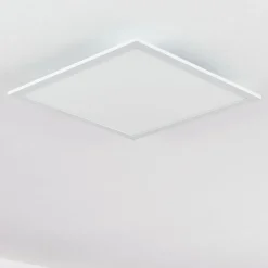 Plafonnier Gallitos Led Blanc, 1 Lumiere, Telecommandes, Changeur De Couleurs