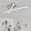 Plafonnier Georgina Led Chrome, 2 Lumieres