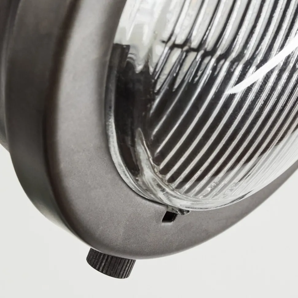 Plafonnier Glostrup Brun, Acier Inoxydable, 4 Lumieres