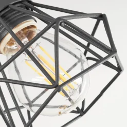 Plafonnier Gullspang Anthracite, 6 Lumieres