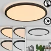 Plafonnier Hooper Led Noir, 1 Lumiere