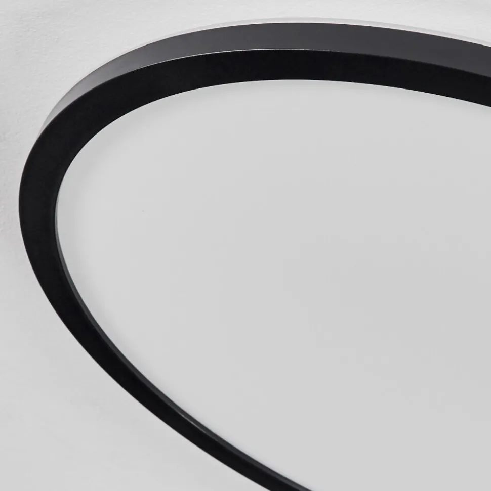 Plafonnier Hooper Led Noir, 1 Lumiere