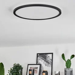 Plafonnier Hooper Led Noir, 1 Lumiere