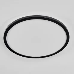 Plafonnier Hooper Led Noir, 1 Lumiere