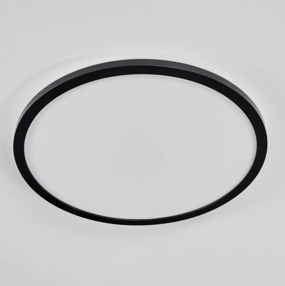 Plafonnier Hooper Led Noir, 1 Lumiere