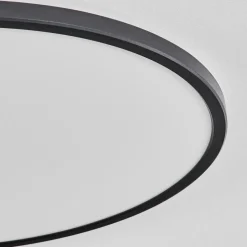 Plafonnier Hooper Led Noir, 1 Lumiere