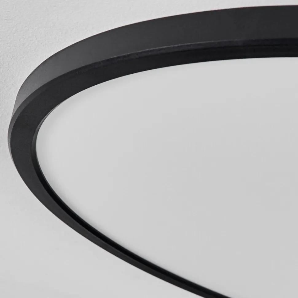 Plafonnier Hooper Led Noir, 1 Lumiere