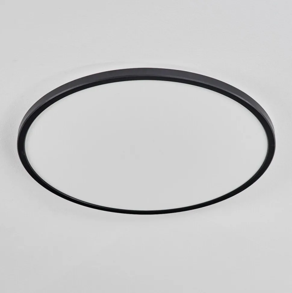 Plafonnier Hooper Led Noir, 1 Lumiere