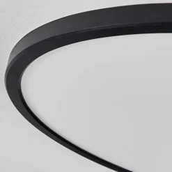 Plafonnier Hooper Led Noir, 1 Lumiere